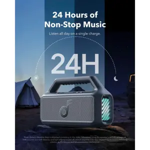 Anker Soundcore BOOM 2 Portable Bluetooth Speaker, Blue