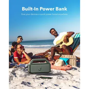 Anker Soundcore BOOM 2 Portable Bluetooth Speaker, Green