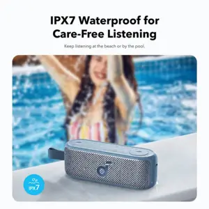 Anker Soundcore portable Bluetooth speaker Motion 100, green.