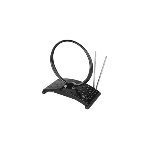 Antena EMOS CITY RING-C550, FM/DAB/DVB-T/T2, 0-25km, sobna, aktivna, filter LTE/4G/5G