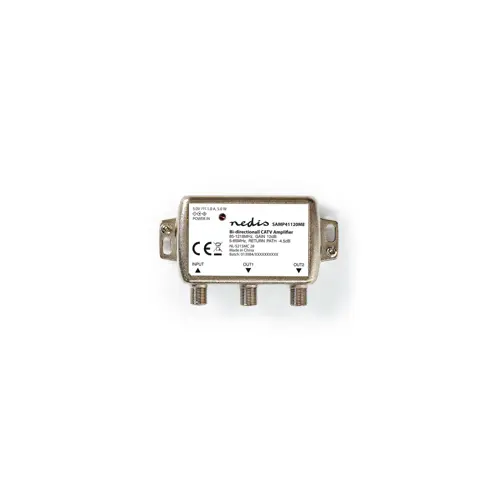 Antensko pojačalo NEDIS SAMP41120ME, 2 izlaza, Gain 12 dB, 85 - 1218 MHz