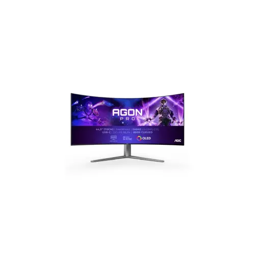 Monitor AOC AG456UCZD (45" Curved, 21:9, 2xHDMI, DP, 5xUSB, crna)