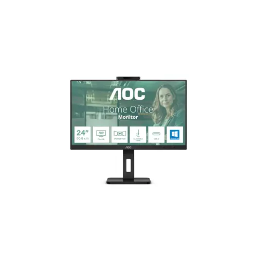 Računalni monitor AOC, 24P3CW (60.5 cm (23.8"), 1920 x 1080 piksela, Full HD, LED, crna)