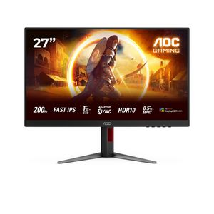 AOC 24G4HA 27", DP, 2xHDMI, HAS, 200Hz, zvuč.