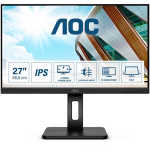AOC LED IPS 27" 27P2Q, VGA, HDMI, DP, USB
