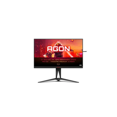 LED Monitor AOC AGON 5 AG325QZN/EU (Crna, 80 cm (31.5"), 2560 x 1440 piksela, Quad HD)