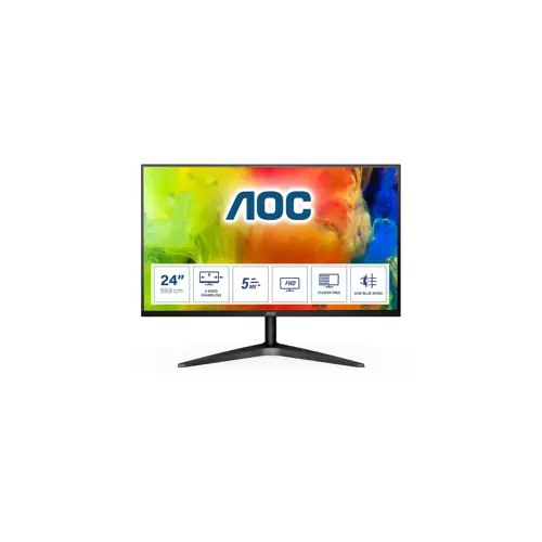 Računalni monitor AOC B1 24B1H (59.9 cm (23.6"), 1920 x 1080 piksela, Full HD, LED, crna)