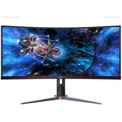 AOC LED 34",CU34G2X,HDMIx2, DP, USB3.0, 144Hz, 1ms