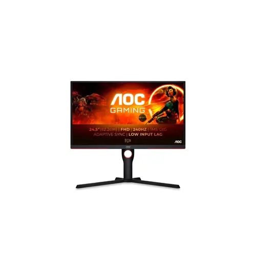 Računalni monitor AOC G3 25G3ZM/BK (62.2 cm (24.5"), 1920 x 1080 piksela, Full HD, crna, crvena)