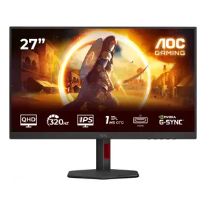 AOC G4 Q27G4SRU computer monitor 68.6 cm (27") 2560 x 1440 pixels Quad HD LED Black