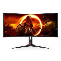 Gaming monitor AOC CU34G2XP/BK (WLED, crna boja)