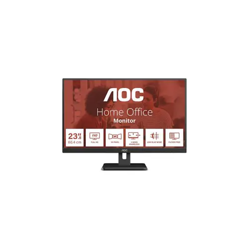 Monitor AOC 24E3UM (23,8" VA, 75Hz, 1920 x 1080 FHD) crni