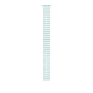 Apple 49mm Ice Blue Ocean Band Extension - Natural Titanium Finish