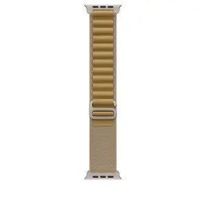 Apple 49mm Tan Alpine Loop - Small - Natural Titanium Finish