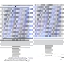 Računalo APPLE iMac AiO (24" Retina 4.5K, M4, 8C CPU, 8C GPU, 16GB RAM, 256GB SSD, CRO, Silver) - MWUC3CR/A
