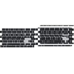 Apple Magic Keyboard (2024) w Touch ID and Numeric Keypad - International English - Black Keys