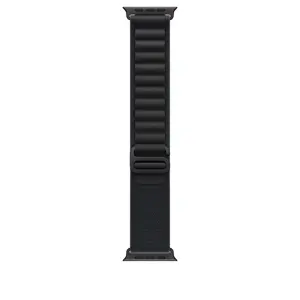 Apple Watch 49mm Loop:  Black Alpine Loop - Medium - Black Titanium Finish