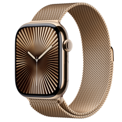 Pametni sat APPLE Watch S10 Cellular (Gold Titanium Case with Gold Milanese Loop - M/L)