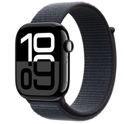 Pametni sat APPLE Watch S10 Cellular (46mm, Jet Black Alu Case with Ink Sport Loop)