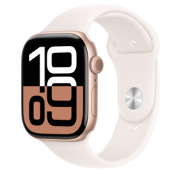 Pametni sat APPLE Watch S10 Cellular (46mm, Rose Gold Alu Case with Light Blush Sport Band - S/M)