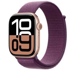 Pametni sat APPLE Watch S10 Cellular (46mm, Rose Gold Alu Case with Plum Sport Loop)