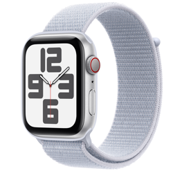 Pametni sat APPLE Watch SE2 v3 Cellular (44mm Silver Alu Case with Blue Cloud Sport Loop)