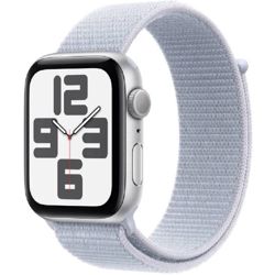 Pametni sat APPLE Watch SE2 v3 GPS 44mm Silver Alu Case s Blue Cloud Sport Loop - MXET3QH/A