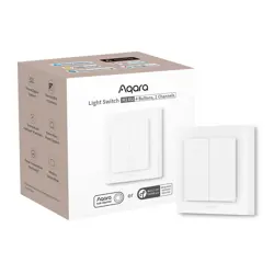 Pametni prekidač AQARA Smart H2 (WS -K08D, 4 tipke - 2 kanala)