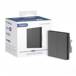 Aqara Smart Wall Switch H1 (with neutral, double rocker): Model: WS-EUK04; SKU: AK074RUG01