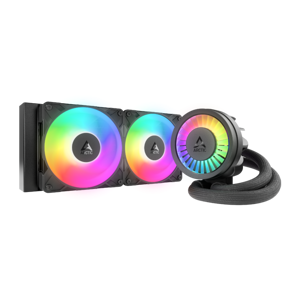 ARCTIC LIQUID FREEZER III PRO 240mm A-RGB vodno hlajenje za INTEL/AMD procesorje (črn)