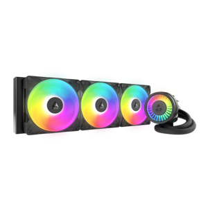 ARCTIC LIQUID FREEZER III PRO 420mm A-RGB vodno hlajenje za INTEL/AMD procesorje (črn)