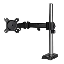 Nosač za monitor ARCTIC stolni, Z1 (Gen 3) s USB 2.0 Hubom (crna mat)