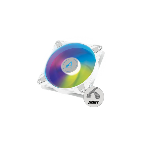 Ventilator ARCTIC P14 PWM PST A-RGB 140mm (Bijeli, 4-pin, PWM kontrola, PST, A-RGB osvjetljenje)