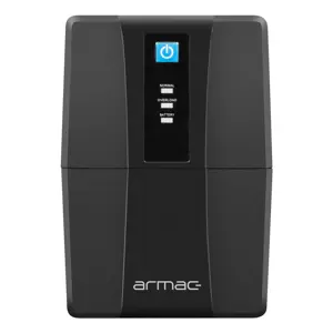 Armac H/850E/LED/V2 uninterruptible power supply (UPS) Line-Interactive 0.85 kVA 480 W 2 AC outlet(s)
