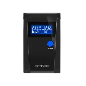 Armac Office PSW 650E uninterruptible power supply (UPS) Line-Interactive 0.65 kVA 390 W 2 AC outlet(s)