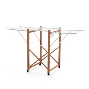 ARREDAMENTI AIRONE Drying rack - 175 x105 cm, Brown