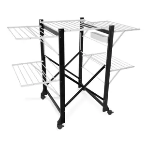 ARREDAMENTI ALIANTE Drying rack - 132 x 105 cm, Black