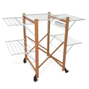 ARREDAMENTI ALIANTE Drying rack - 132 x 105 cm, Brown