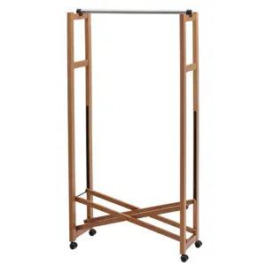 ARREDAMENTI GIULIUS Giulius Clothes Rack - 78 x 31 cm, Brown