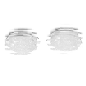 Asalite LED ceiling lamp LINDA 36W 3000K 3240 lumens round star/glitter effect