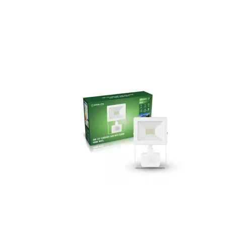 Reflektor s senzorom Asalite LED slim 20W (Bijela, 4500K, 1800 lumena)