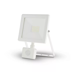 Asalite LED white spotlight Slim 30W 4500K (2700 lumens) + sensor