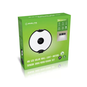 ASALITE Plastic garden solar lamp
