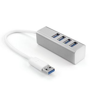 Asonic 4port USB 3.0,Tip A,aluminijsko kuć. sivo