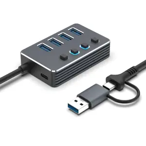 Asonic 2u1 USB 3.0 4Port Hub