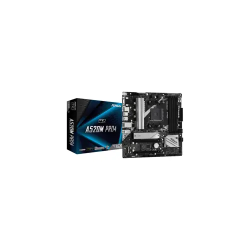 Matična ploča ASROCK A520M Pro4 Socket AM4 micro ATX (AM4 socket, micro ATX format)