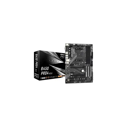 Matična ploča ASROCK B450 Pro4 R2.0 (Socket AM4 ATX AMD B450)