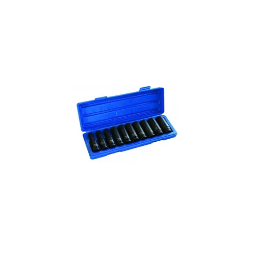 Dugotrajni set utičnica ASTA (ASTA IMPACT SOCKETS LONG 1/2" SET - 10pcs (10-11-12-13-14-17-19-21-22-24)) (10 komada, veličine: 10, 11, 12, 13, 14, 17, 19, 21, 22, 24)