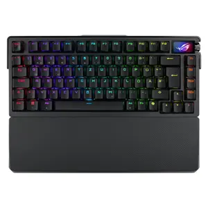 ASUS ROG Azoth Extreme keyboard Gaming USB + RF Wireless + Bluetooth QWERTZ Black