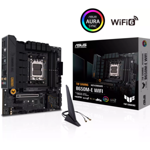 Asus Tuf Gaming B650M-E WiFi, DDR5, SATA3, USB3.2GEN2, DP, 2.5GBE, AM5 MATX
